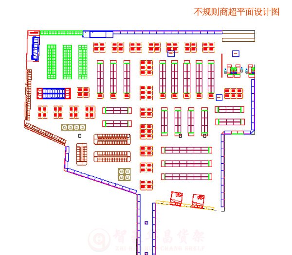 成都不規(guī)則商場平面設(shè)計(jì)圖