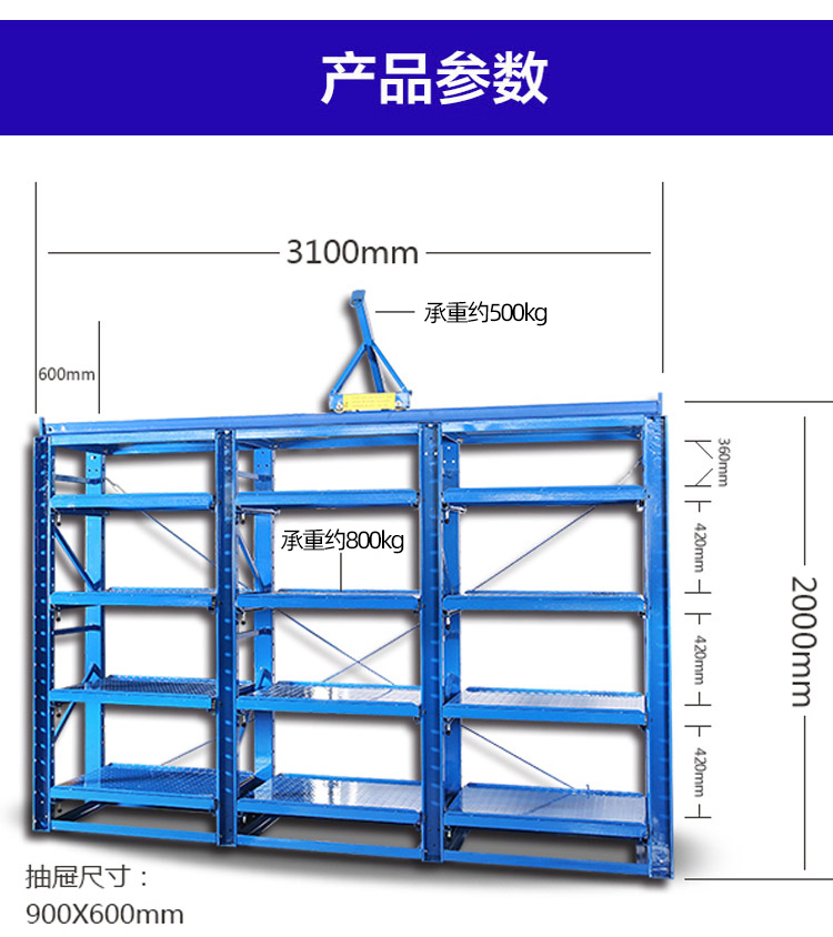 倉庫抽屜式貨架